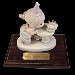 Rare PRECIOUS MOMENTS "May Your Every Wish Come True" 1992, No. 524298 | No Box